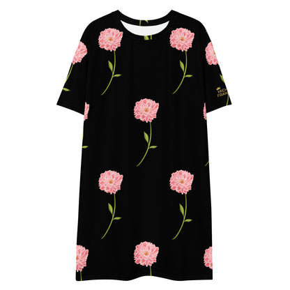 Live Life In Full Bloom T-shirt Dress
