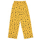 Yellow Black Polka Wide-leg Pants