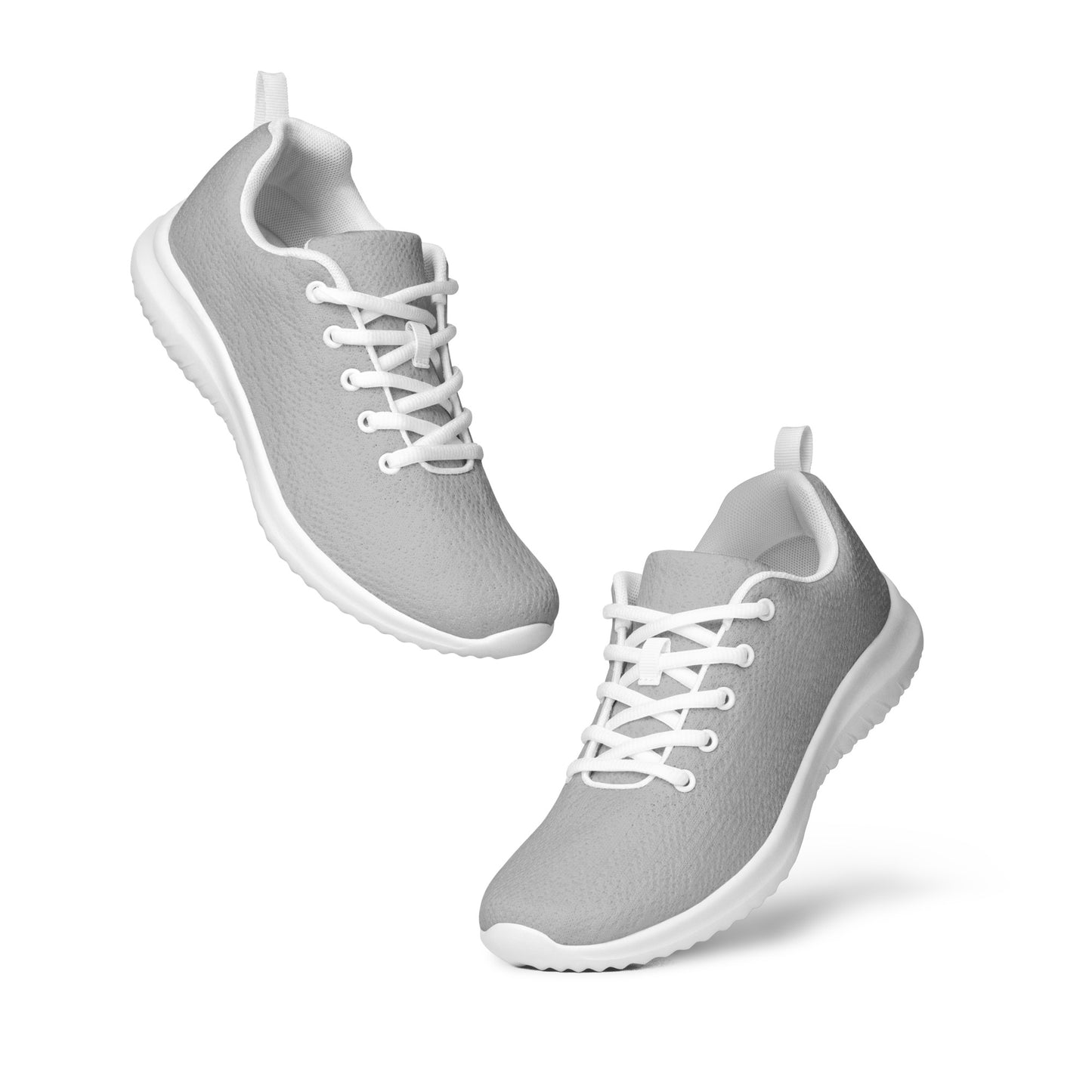 Men’s Silver Athletic Shoes