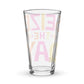 Seize The Day Shaker Pint Glass