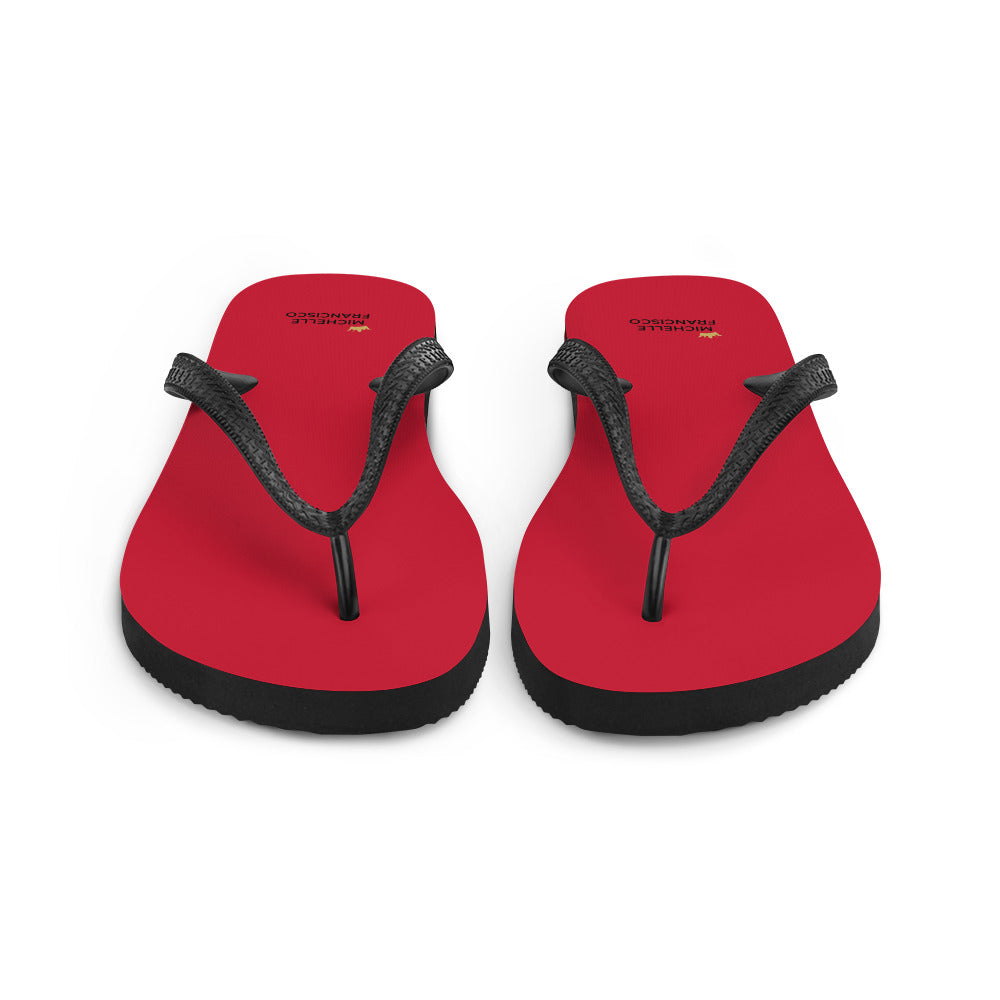 Red Flip-Flops