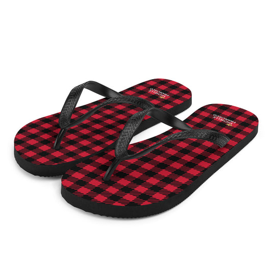 Excited For Christmas Flip-Flops