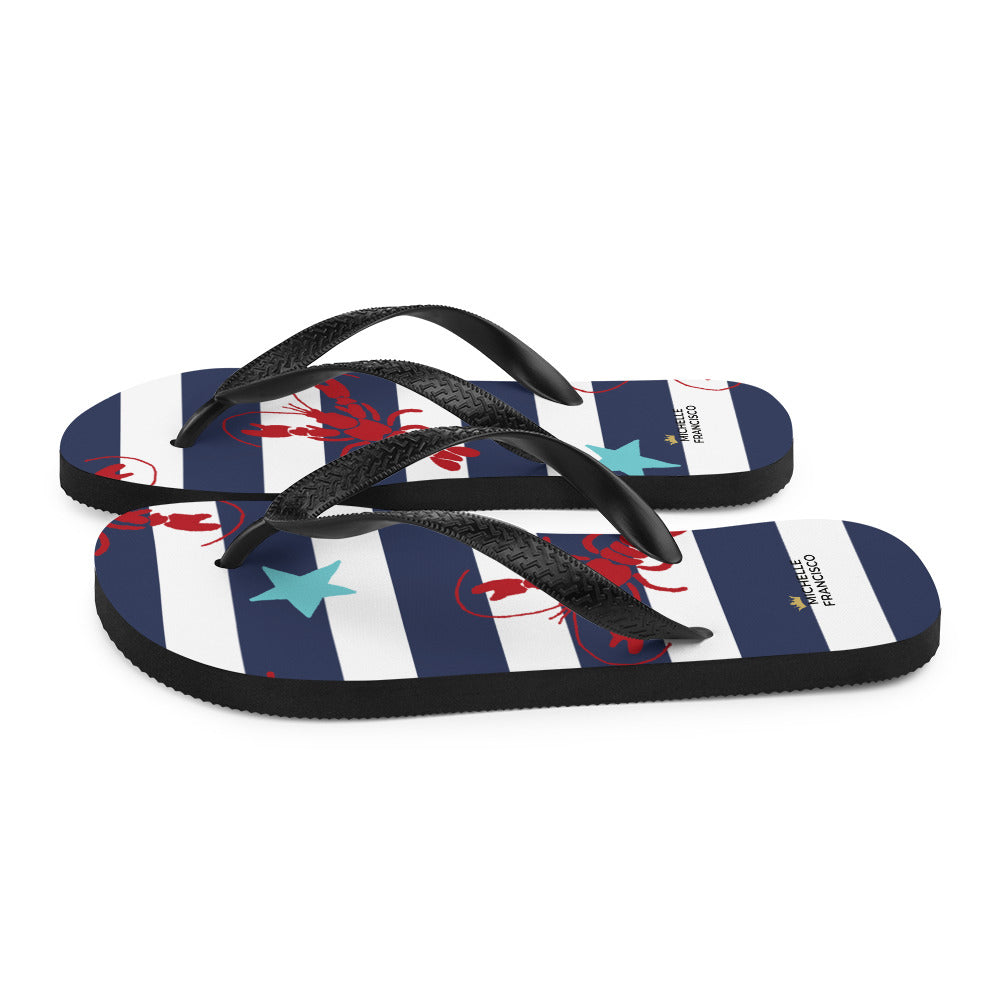 Beach Vibes Flip-Flops