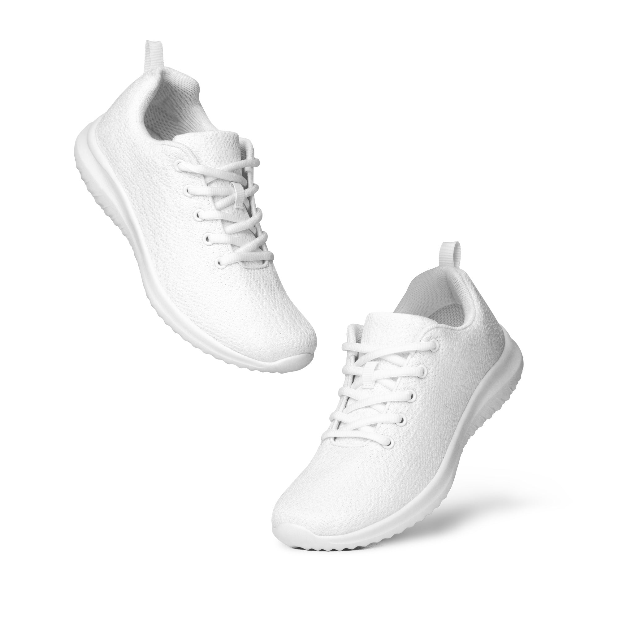 Women’s White Athletic Shoes – Michelle Francisco