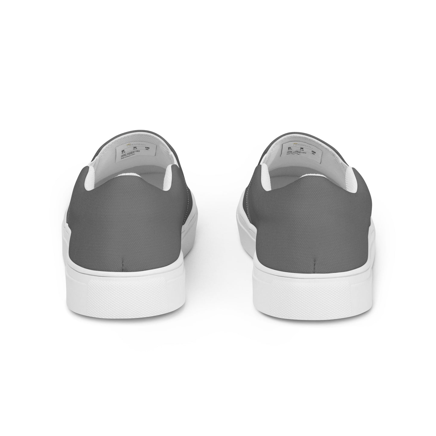 Women’s Grey Slip-on Canvas Shoes